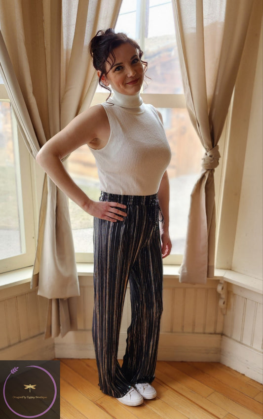 Sleeveless Turtle Neck