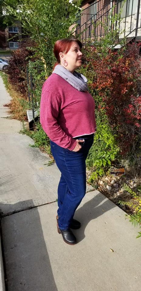 Vervet Mid rise Dark Wash Skinny Full Length