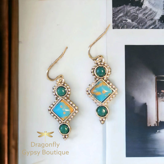 Gypsy Gem earrings
