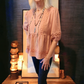 Pink rose top