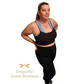 Body shaping compression pants with pockets