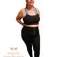Body shaping compression pants with pockets